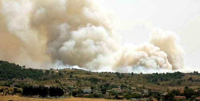 Φωτιά ΤΩΡΑ: Πύρινη κόλαση στην Τανάγρα - Ενισχύονται οι πυροσβεστικές δυνάμεις