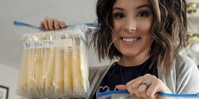 Μητέρα δώρισε 14 κιλά από το μητρικό της γάλα αφού πέθανε ο γιος της